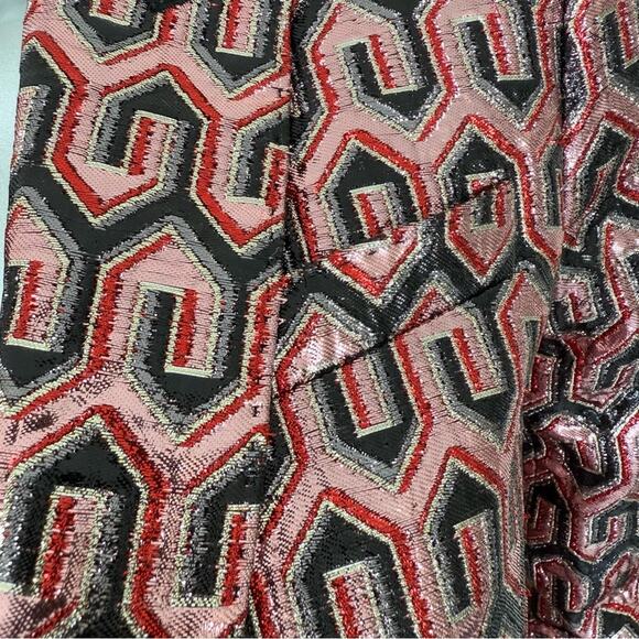 J.Crew women metallic jacket size 2 US Retail 780$ - Picture 3 of 8